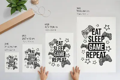 Poster minimalist stars inscription design