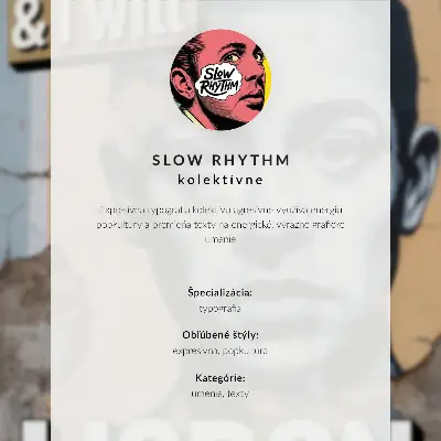Art print classic characters with yellow text and dynamic contrast