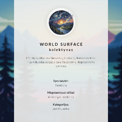 Poster Person on the road night space perspective