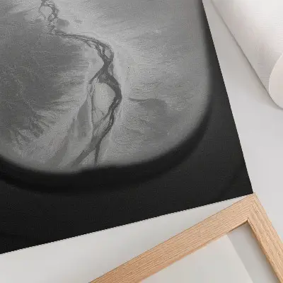 Premium wall art minimalist nature flight perspective