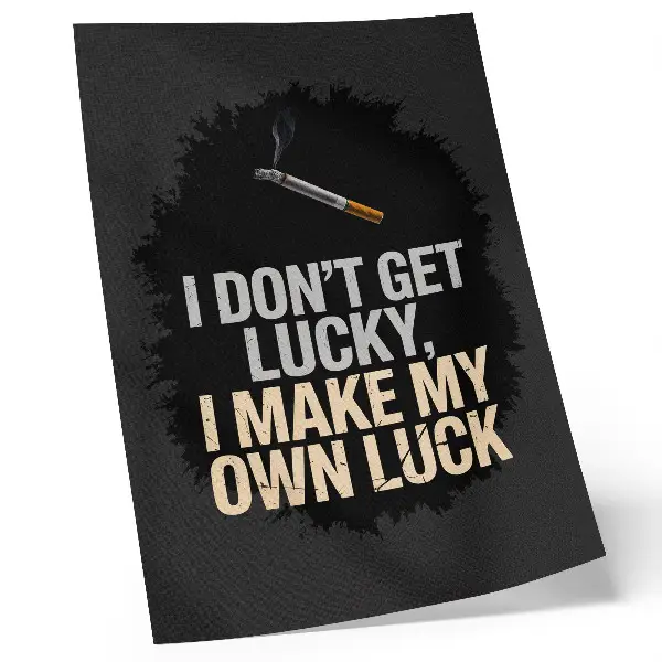 Art print minimalist motivational slogan design