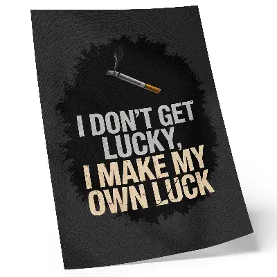 Art print minimalist motivational slogan design