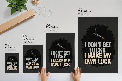 Art print minimalist motivational slogan design