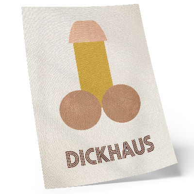 Decorative poster Dickhaus Bauhaus style graphics