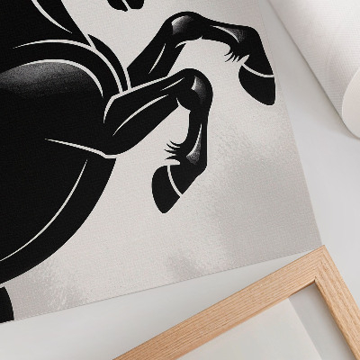 Decorative poster Black and white contrast modern dynamism