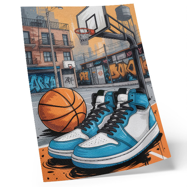 Premium wall art Graffiti city playground modern style