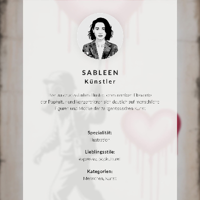 Decorative poster Woman with wine and cat in illustration style