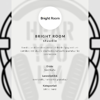 Poster Red letters on a pastel background