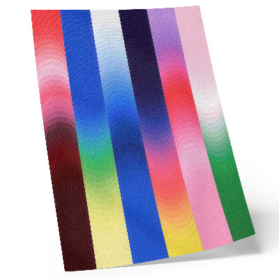 Decorative poster Colorful tonal stripes in a modern style