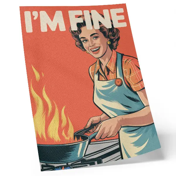 Premium wall art pop art style with colorful accents and dynamic composition
