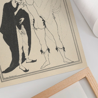 Premium wall art The Herald's Examination Based on Aristophanes' Lysistrata, Aubrey Beardsley
