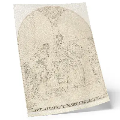 Litany of Mary Magdalene by Aubrey Vincent Beardsley decorative poster