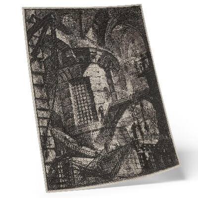 Decorative poster The Round Tower (1780s) – Giovanni Battista Piranesi