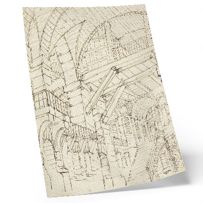 Premium wall art Architectural studies, null by Giovanni Battista Piranesi