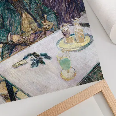 Mr. Boileau in the Café by Henri de Toulouse-Lautrec high-resolution painting poster (1893)