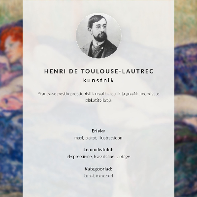 Decorative poster May Milton (1895) – high-resolution print by Henri de Toulouse-Lautrec