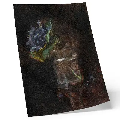 Henri de Toulouse-Lautrec Bouquet of Violets in a Vase 1882 still life poster poster