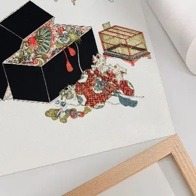 Hokusai's Japanese jewelry box (1822) poster