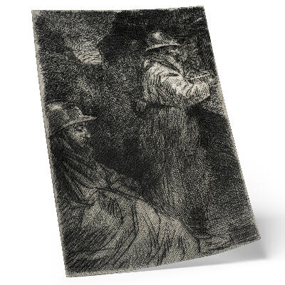 Art print In the Barracks – Théophile Alexandre Steinlen