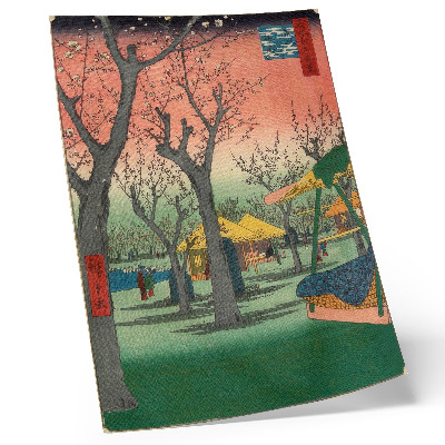 Art print Kamata Plum Garden. Original from the Minneapolis Institute of Art.