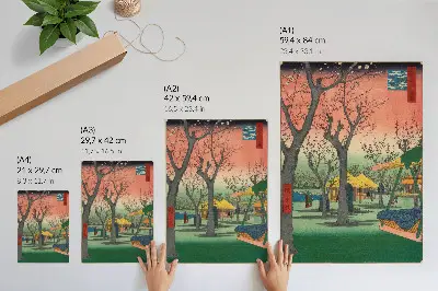 Art print Kamata Plum Garden from the Minneapolis Institute of Art