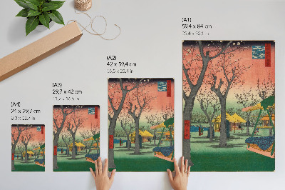 Art print Kamata Plum Garden. Original from the Minneapolis Institute of Art.