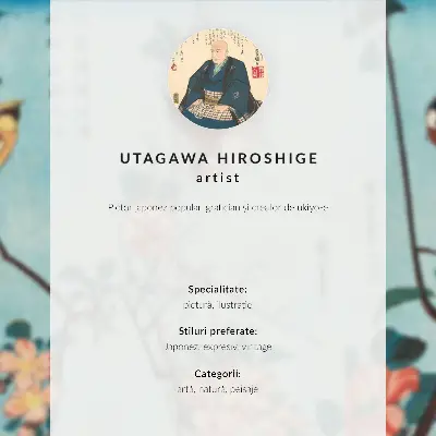 Art print featuring Japanese Pine (1842-1843) vintage Ukiyo-e by Utagawa Hiroshige