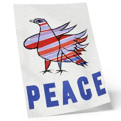 McCarthy Peace (1968) with bird by Ben Shahn poster