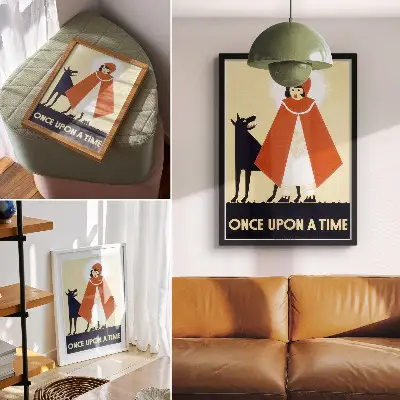 Once Upon a Time (1936) by Kenneth Whitley art print