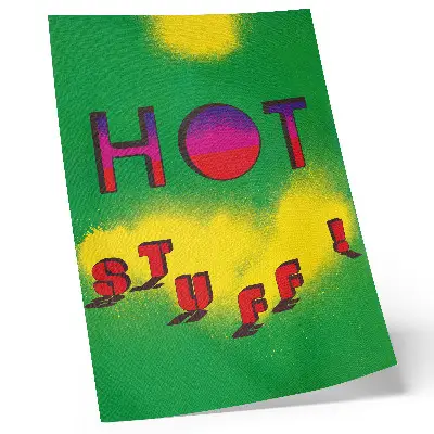 Hot Stuff! (1985) Lanny Sommese poster decorative poster