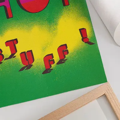 Hot Stuff! (1985) Lanny Sommese poster decorative poster