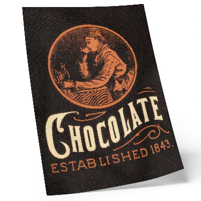 Premium wall art Webb's Chocolate (1843) – chromolithography