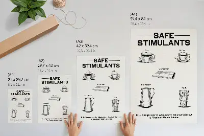 Safe Stimulants by the Dominion Scientific Absorption Committee art print