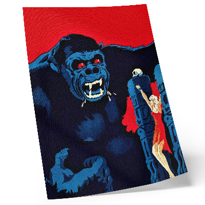 Premium wall art Danish film poster for King Kong (1933)