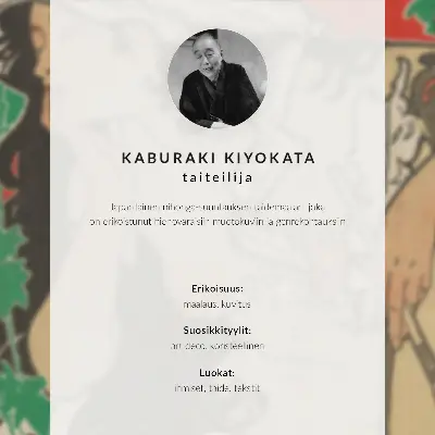 February 1909 by Kaburaki Kiyokata poster