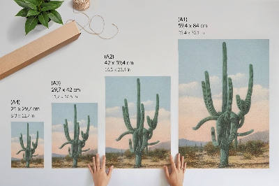 Poster Large Cactus (ca. 1928) by an anonymous artist