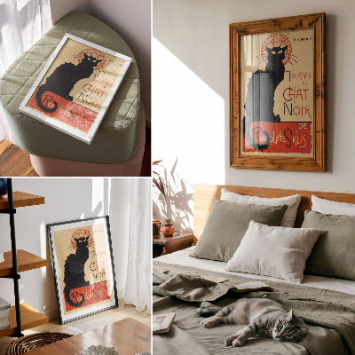 Premium wall art Tournée du Chat Noir (1896) by Théophile Alexandre Steinlen