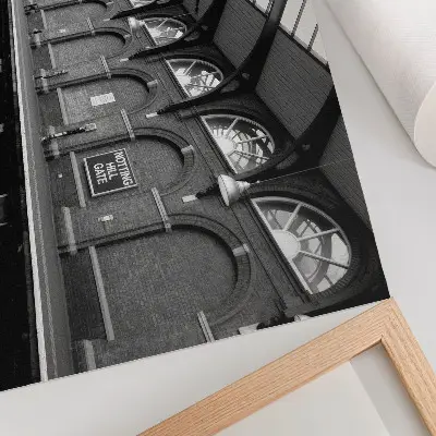 Urban Architecture Poster the elegance of light and shadow