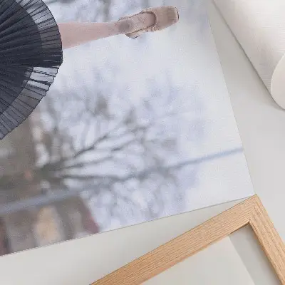 Decorative canvas print ballet, subtlety, harmony, and local atmosphere