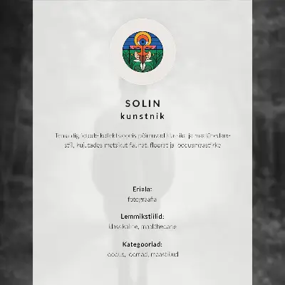 Poster a horse standing in a misty forest with ferns