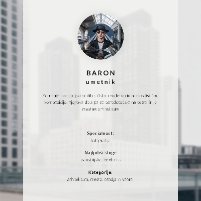 Poster Night city lights dynamic movement