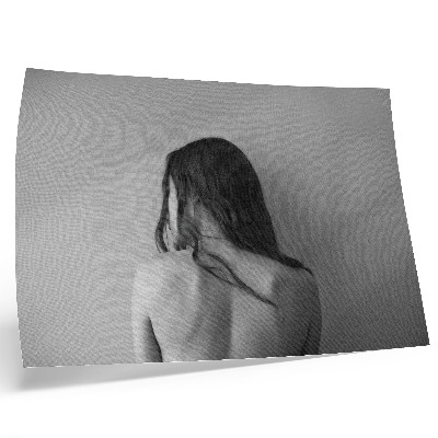 Photo canvas The minimalist charm of figures in monochrome