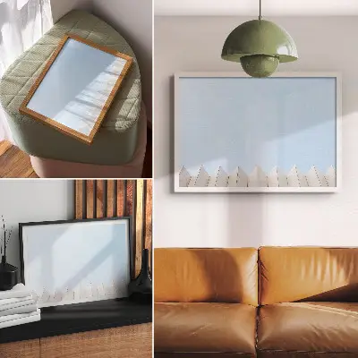 Photo canvas modern architecture with minimalist lines
