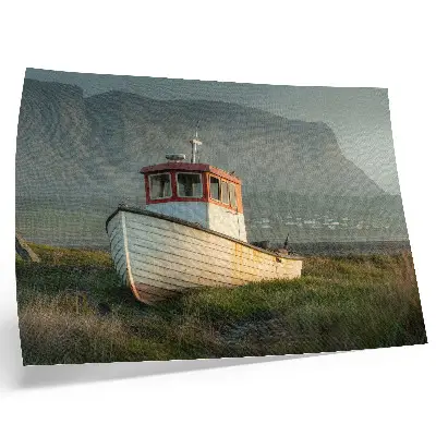 Photo canvas panoramic mountain view of Lodz with a nostalgic atmosphere