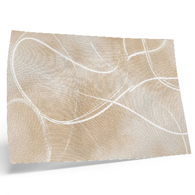 Decorative canvas print Harmonious lines, delicate colors, peace