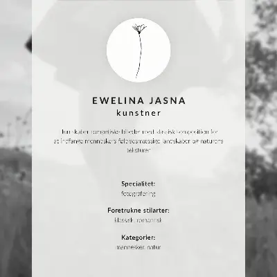 Poster traditional clothes, umbrella, and green meadow with trees
