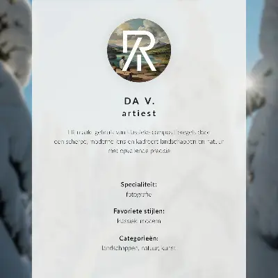 Dynamic sky over a calm ocean poster