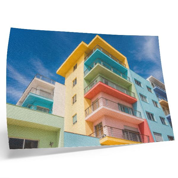 Poster The energy of color in modern architecture