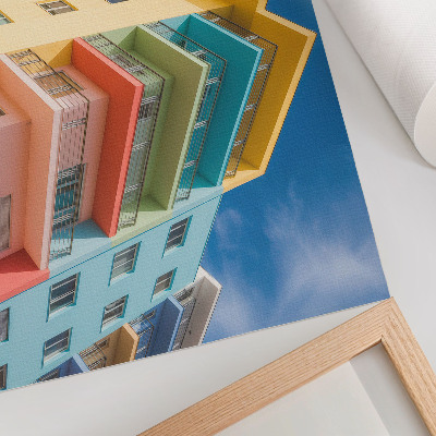 Poster The energy of color in modern architecture