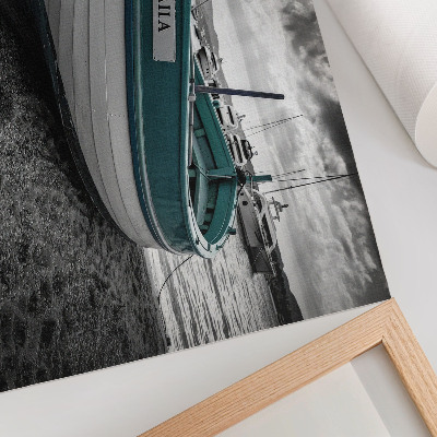 Photo canvas Boat on the beach peace dream adventure